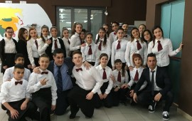 Gli studenti del concorso The best coffee