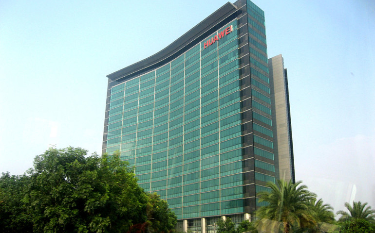 La sede di Huawei in Cina