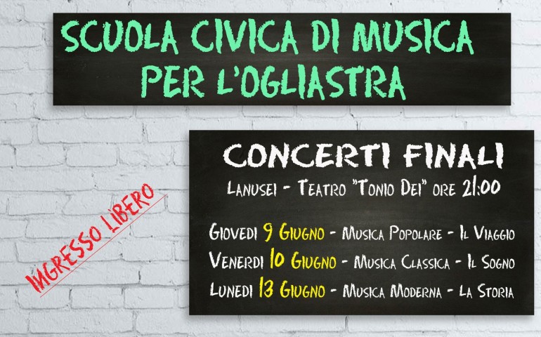 Lanusei. Gli allievi della Scuola Civica di musica pronti per il saggio finale