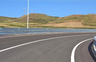 Un tratto della Sassari-Olbia