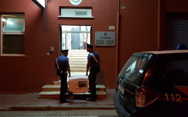 Carabinieri di Jerzu con la refurtiva