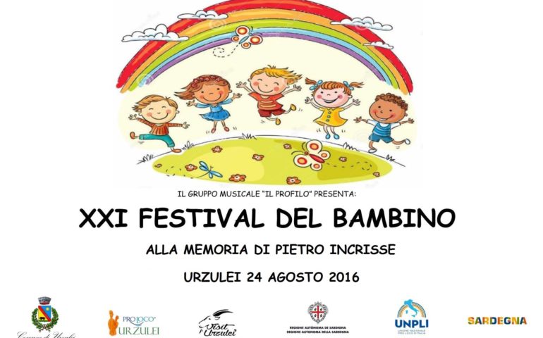 Urzulei, il XXI Festival del bambino in memoria di Pietro Incrisse