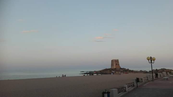 Lo scatto del giorno: la torre di Bari Sardo