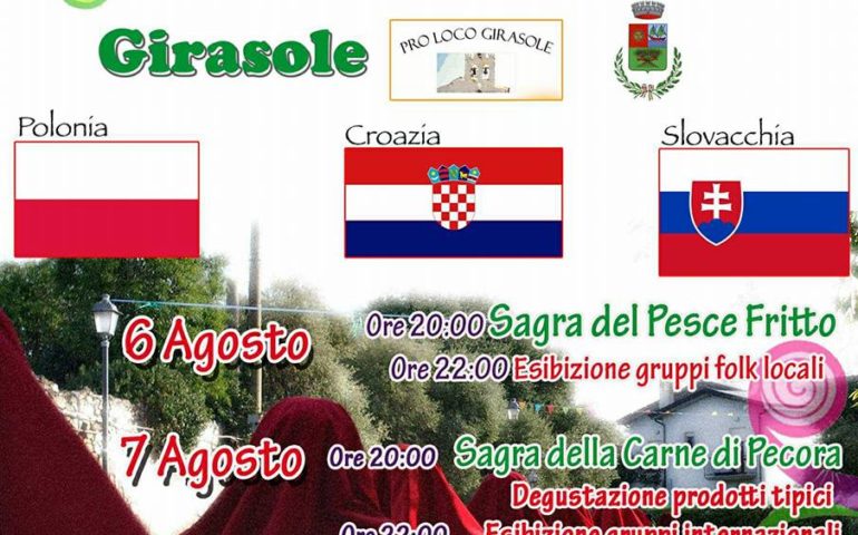 Festival internazionale del Folklore e Festa dell’ospitalità a Girasole