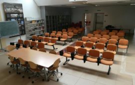 La sala polifunzionale di Gairo