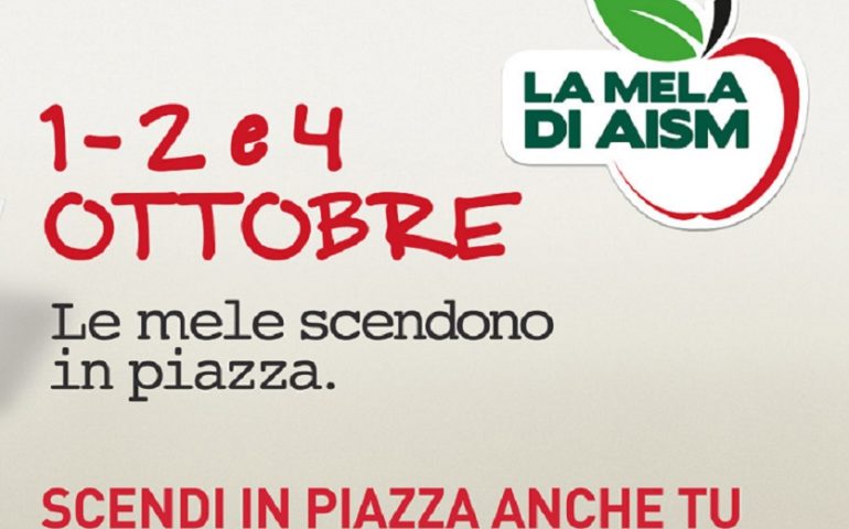 Torna La Mela di AISM: l’1, il 2 e il 4 ottobre tutti in piazza per aiutare la ricerca