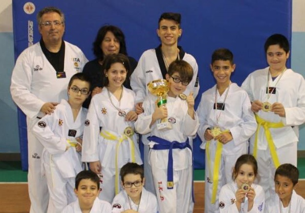 Nove allievi della Taekwondo Club Ogliastra medagliati a Gavoi. Marco D’Aquila in gara per le cinture nere