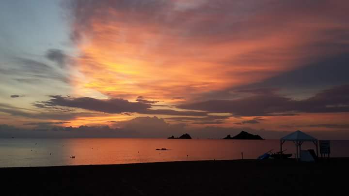 L'isolotto d'Oglistra visto dalla spiaggia di Tancau. ( foto M.Mereu)