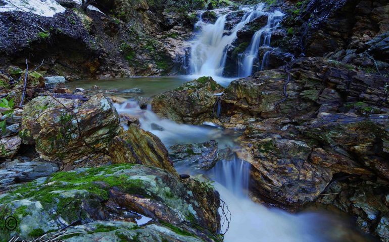 Cascate di Gairo, località Astula 'e Tresi ( foto di C.Mascia)