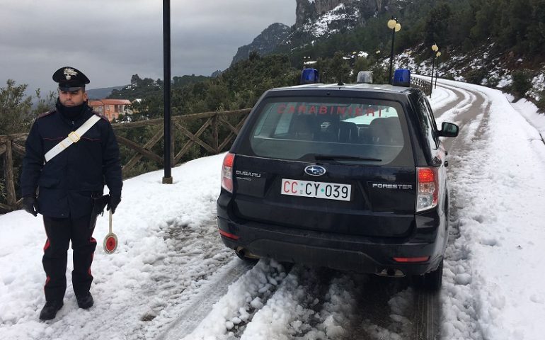 Maltempo: numerosi gli interventi dei carabinieri di Jerzu. Tratto in salvo un allevatore in loc. Gidolu a Ulassai