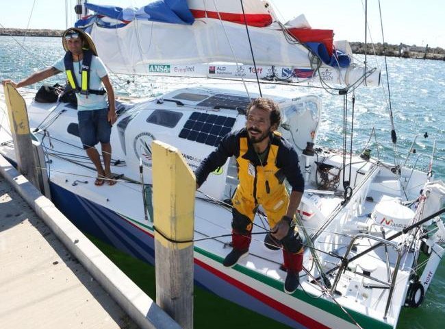 Gaetano Mura non ce la fa. Abbandonato il tentativo di battere il record Solo round globe