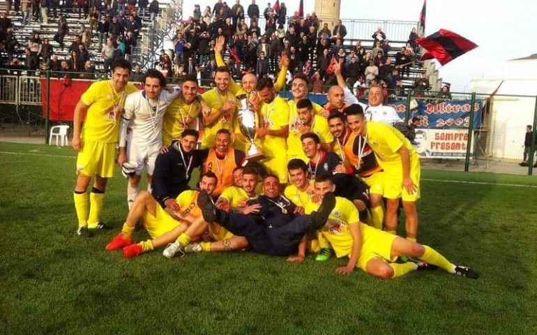 Finale Coppa Italia di Eccellenza. I ragazzi dell’US Tortolì 1953 super campioni al Sa Rodia di Oristano