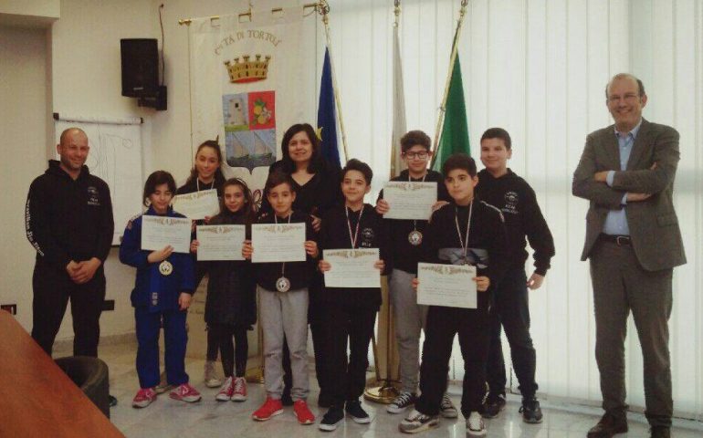 Premiati in comune i piccoli atleti della Martial Arts Ogliastra di Tortolì