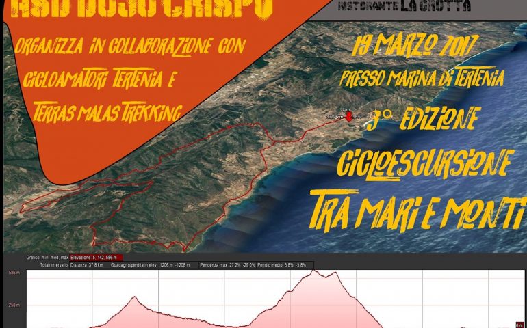 Domenica a Tertenia cicloescursione tra mari e monti