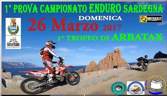 Oggi la prima prova di campionato Enduro Sardegna ad Arbatax