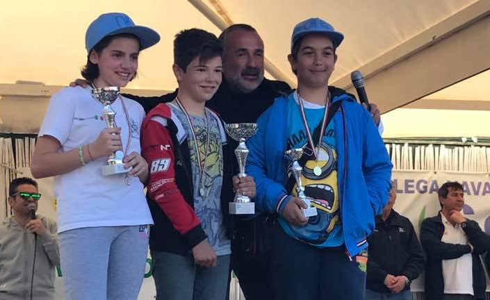 Circuito nazionale Open Bic a Villasimius. Il 12enne tortoliese Leonardo Nonnis sbaraglia tutti
