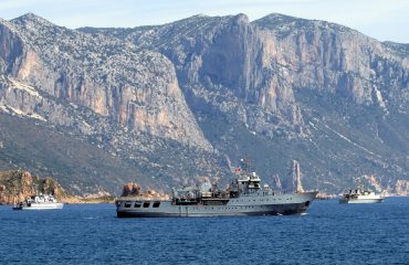 Navi Nato in partenza ( foto A.Useli)