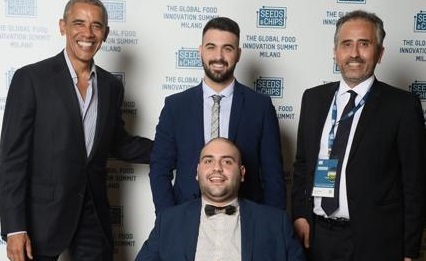 Obama incontra Paolo Palumbo, il giovane cuoco oristanese malato di Sla e ne loda il coraggio