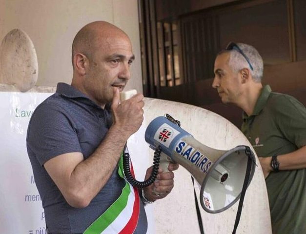 Franco Piras, sindaco di Gairo (foto di Cristian Mascia)