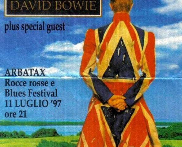 Arbatax,vent’anni fa Bowie in concerto alle Rocce Rosse, il ricordo dell’artista Marcello Murru