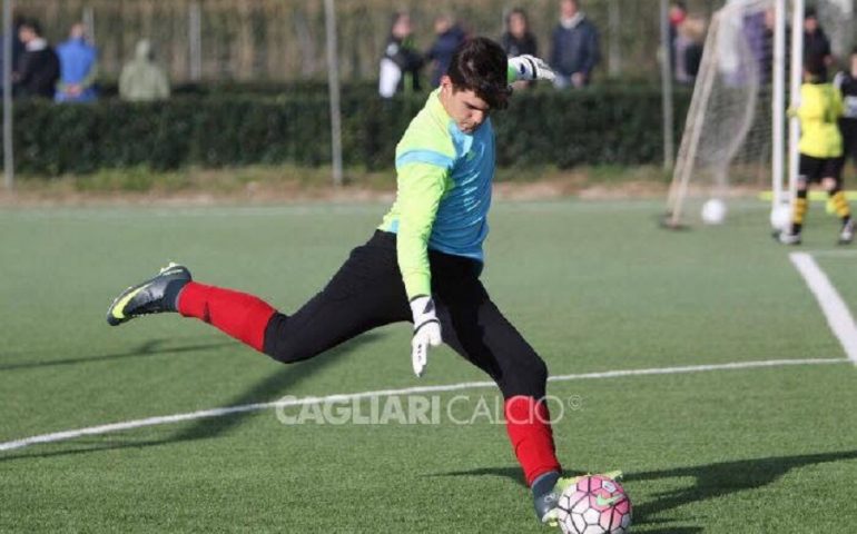 Accademia Ogliastra. Il portiere jerzese Giorgio Brandas passa al Cagliari Calcio