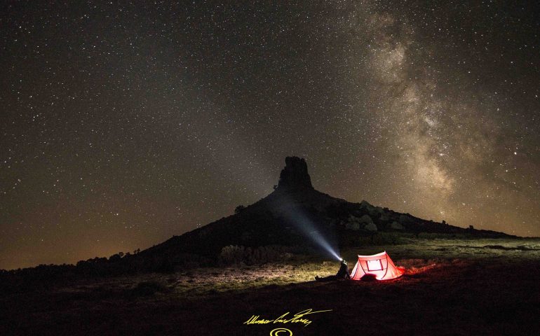 Le foto dei lettori. L’incanto notturno di Perda Liana