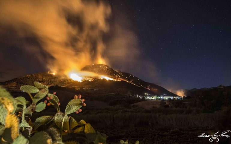 Oggi alto rischio incendi in tutta l’Isola: l’allerta della Protezione Civile