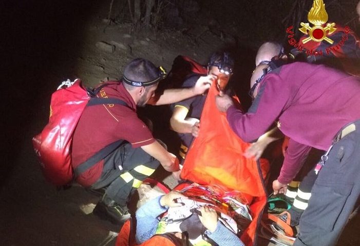 Ancora un soccorso a Gorroppu: i vigili del fuoco traggono in salvo un’escursionista toscana