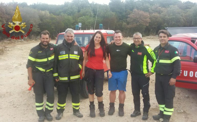 12 uomini in campo per la ricerca dei turisti tedeschi dispersi sui Sette Fratelli. Ritrovati sani e salvi