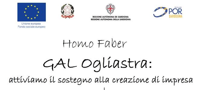 Gal Ogliastra: primo appuntamento con “Homo Faber” a Urzulei