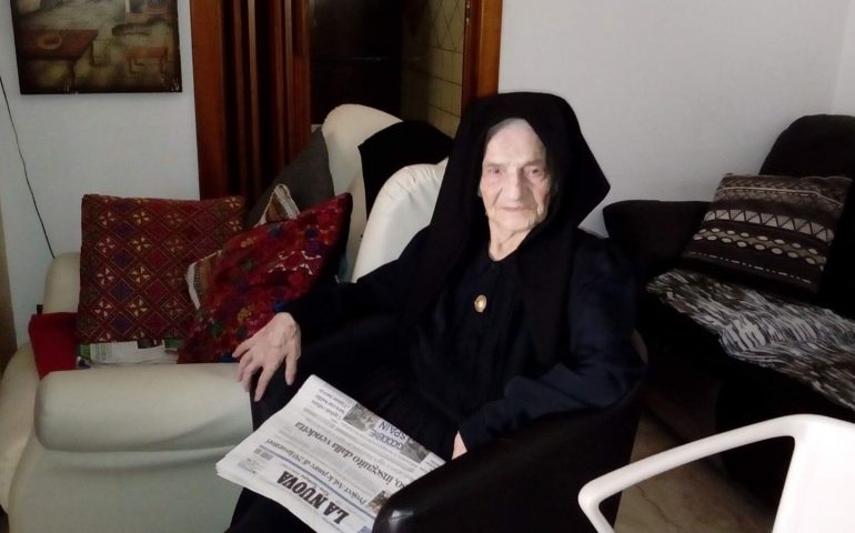 Urzulei, si è spenta a 102 anni zia Rosa Secci