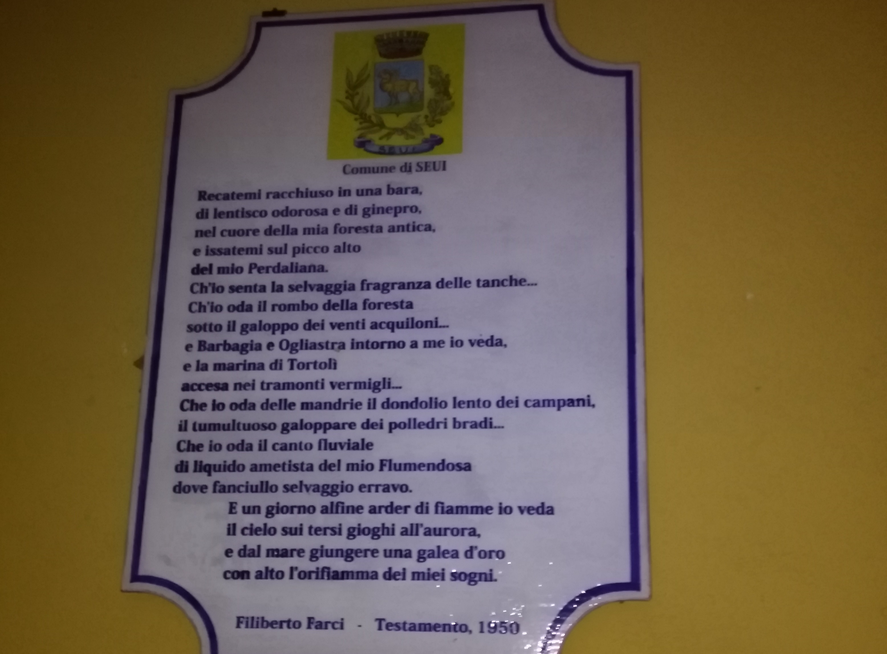 Poesie Di Natale In Sardo.La Marina Di Tortoli Accesa Nei Tramonti Vermigli Filiberto Farci Nella Poesia Testamento Parlava Anche D Ogliastra Ogliastra Vistanet