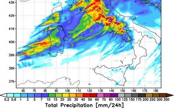 Sardegna, apri l’ombrello. Previsti per domani maltempo e piogge