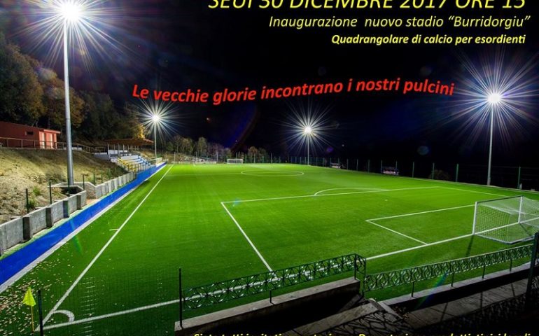 Seui, verrà inaugurato il 30 dicembre il nuovo stadio “Burridorgiu”