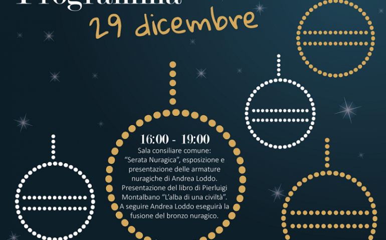 Bari Sardo, “Natale in Corso”, oggi “Serata Nuragica”