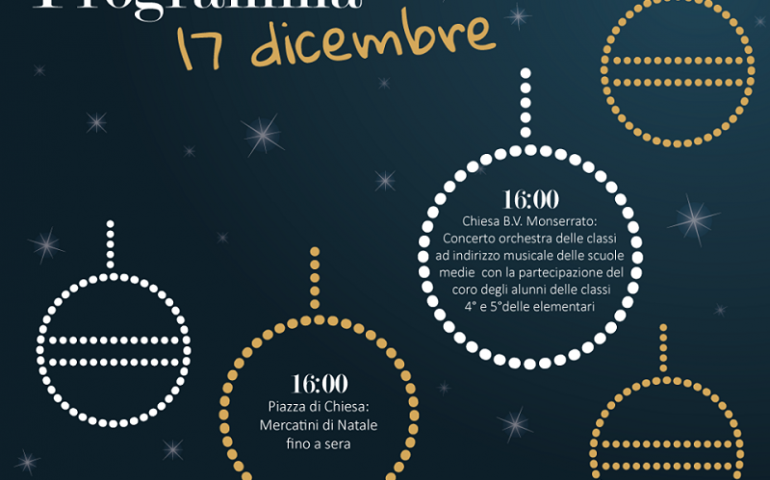 Bari Sardo, continua “Natale in Corso”. Gli eventi in programma per domani