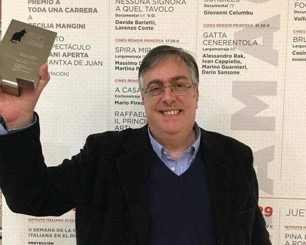 Bepi Vigna premiato a Madrid per il miglior cortometraggio al Festival del Cinema Italiano