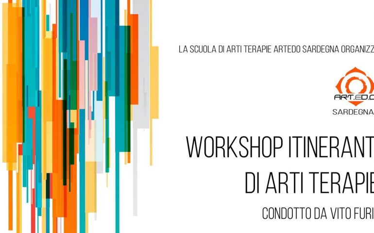 Workshop itineranti di arti terapie, a Tortolì un incontro a febbraio