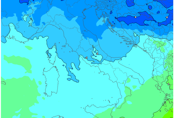 Finisce la tregua del bel tempo in Sardegna in arrivo freddo e vento