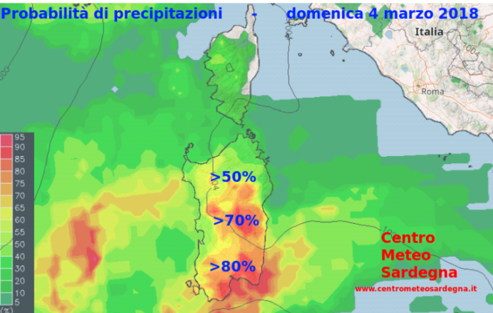 Meteo, in Sardegna si andrà a votare con l’ombrello