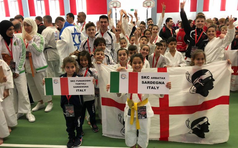 A Malta pioggia di medaglie per gli atleti della Shotokan Karate Funakoshi ogliastrina