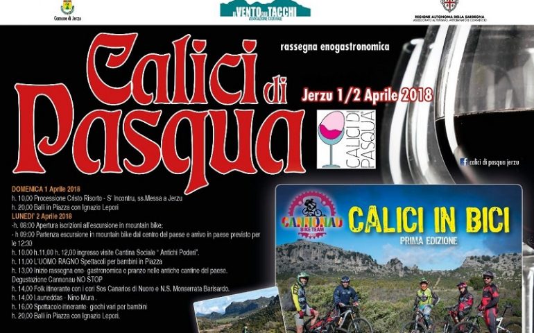 Jerzu si prepara per la rassegna enogastronomica: “Calici di Pasqua” 2018