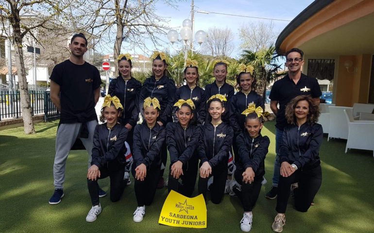 Cervia, le Cheerleaders di Tortolì conquistano il secondo posto al Mirabilandia Competition