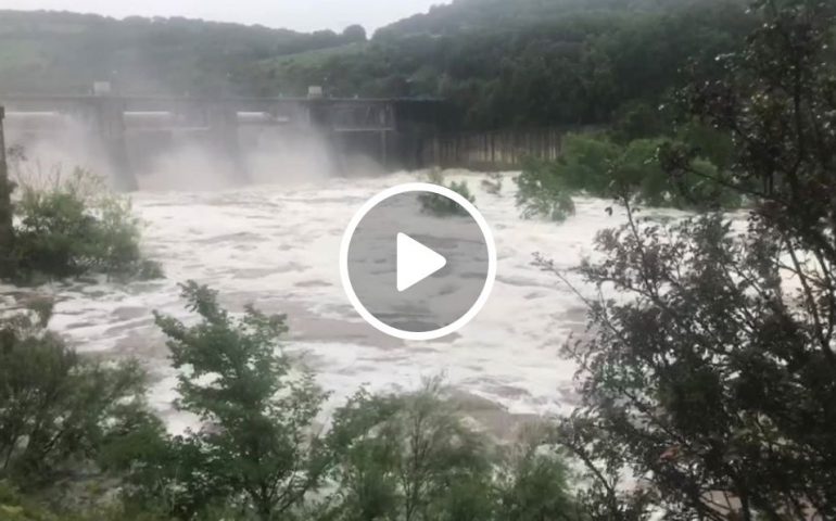 (VIDEO) Maltempo, esonda il Tirso: fiume in piena, chiuso un tratto della 131 dcn