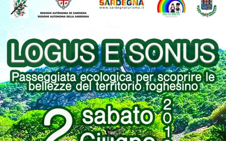 Perdas, passeggiata ecologica “Logus e Sonus” il 2 giugno