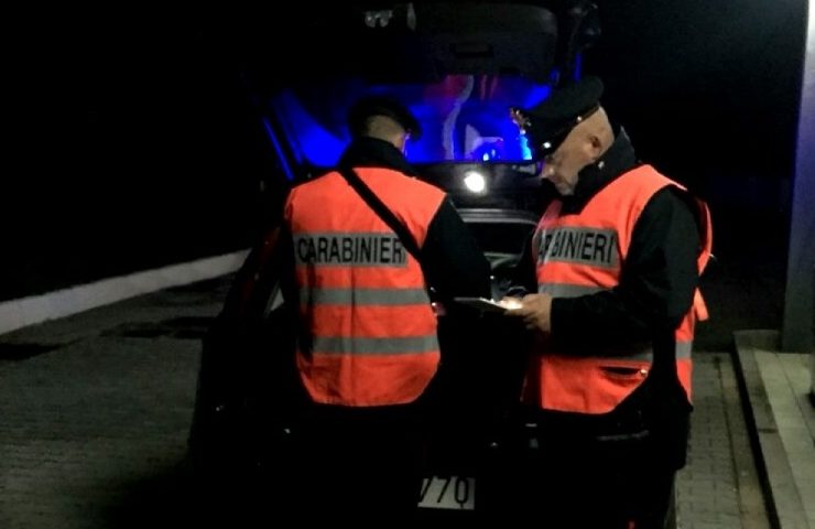 carabinieri notte controlli Siniscola