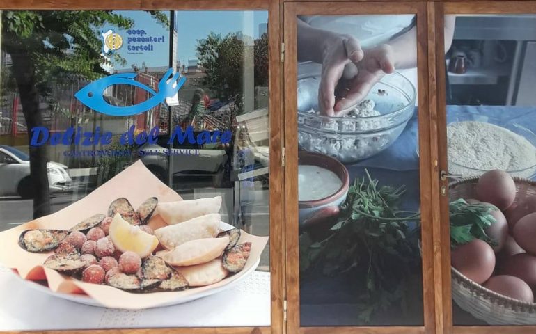 “Delizie del mare”. La Cooperativa Pescatori Tortolì inaugura un nuovo punto gastronomico nel segno del self service