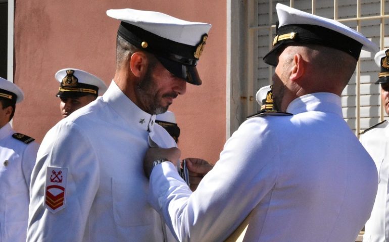 Arbatax, consegnata la Medaglia di bronzo al Valor di Marina al soccorritore Matteo Gregorio (PHOTOGALLERY)
