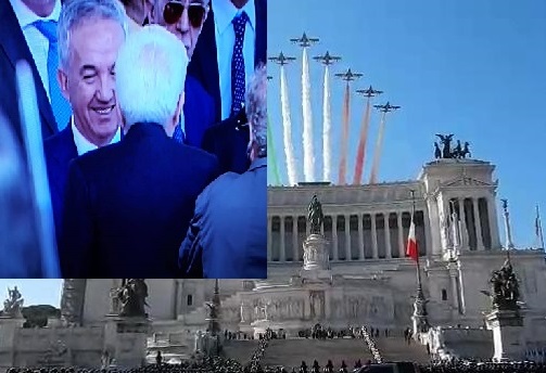 Festa della Repubblica, a Roma l’assessore Spanu porta i saluti di Pigliaru a Mattarella