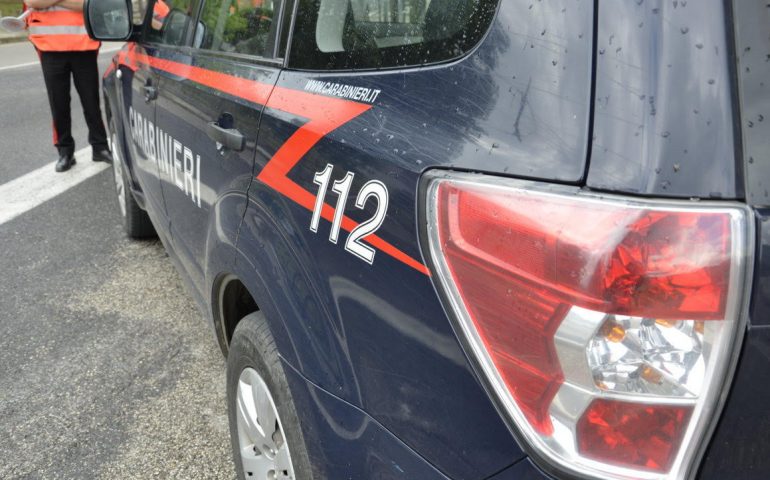 Lanusei, crolla un muro a causa della pioggia e provoca due incidenti